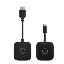 1 Set di Trasmettitore e Ricevitore Video 1080P Compatibile con , Adattatore Extender per Display da Telefono, Laptop, PC A TV/Proiettore