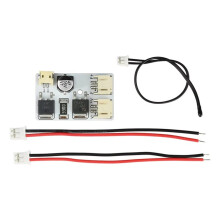 Scheda di Controllo Della Temperatura Ventola, Controller Automatico Della Ventola, Regolatore di Velocità Della Ventola A LED, Alimentatore  12-32V