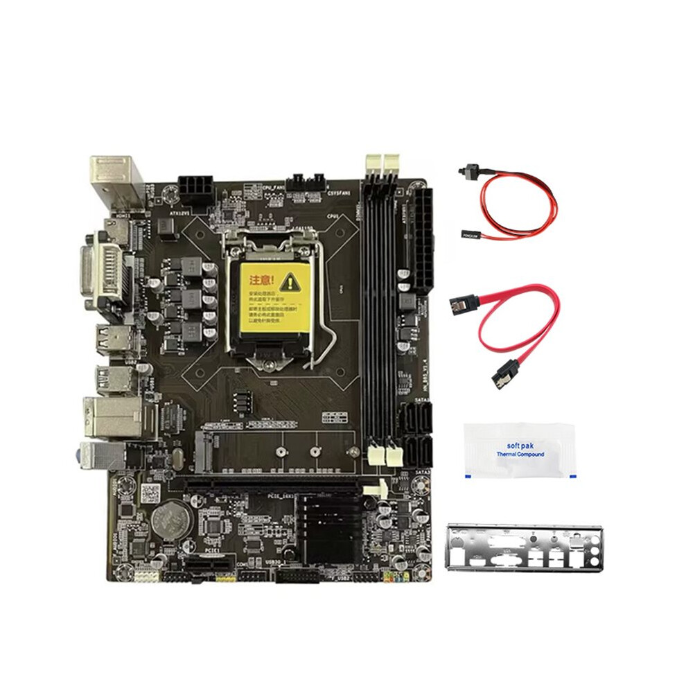 Hnb85 Ddr3 Motherboard Lga1150 Hd+Vga+Dvi M.2 Nvme Pci Express 16X Gigabit Ethernet Hnb85 Computer Motherboard 6033000130211