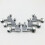 6pcs Chrome 6R Guitar Tuning Pegs for TL Guitars - Enhanced Stability B 4