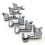 6pcs Chrome 6R Guitar Tuning Pegs for TL Guitars - Enhanced Stability B 6