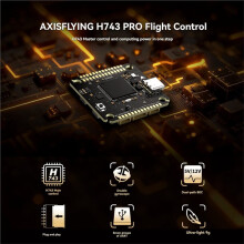 2 Controladores de Vuelo H743 PRO con Giroscopio Dual BEC STM32H743 4-8S 30,5 X 30,5 mm para Dron RC FPV.