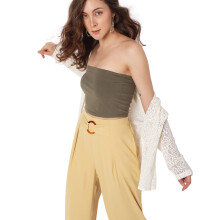 Vero Moda Lige Pasform Bukser (244919801_Curry_Xs)