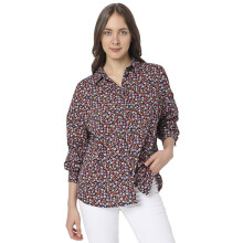 Vero Moda Slim Fit Shirt (109373001_Zwart_S)