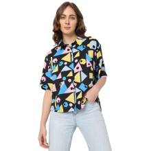Vero Moda Relaxed Fit Shirt (10292973_Zwart_L)
