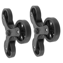 Heavy Duty Stair Climbing Shopping Cart Triangle Caster Replacement Wheels for Groceries and Boxes