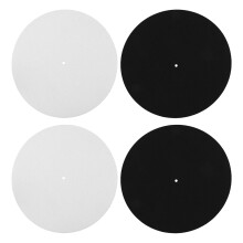 4Stk Filzmatte Für Schallplatten Antistatik Rutschfest