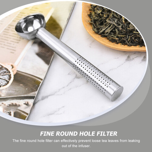 Silber Metall Tee Infuser Röhrchen Feines 2