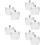 10Pièces Conteneur Café Sucre Ps Transparent Couvercle Chic 9