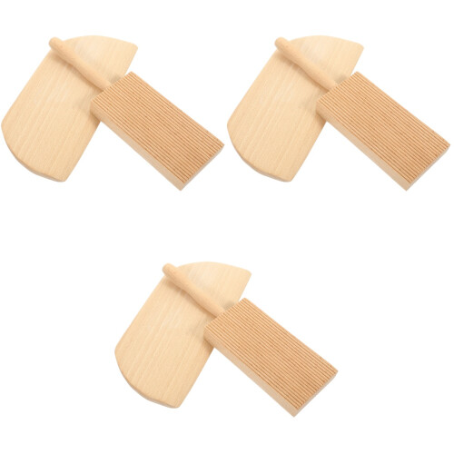 6Pièces À Gnocchi Bois Khaki Racloir 1