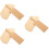 6Pièces À Gnocchi Bois Khaki Racloir 6