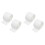 Serviettes Ongles Blanches, Jetables, Puissantes Pour 2