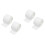 Serviettes Ongles Blanches, Jetables, Puissantes Pour 4