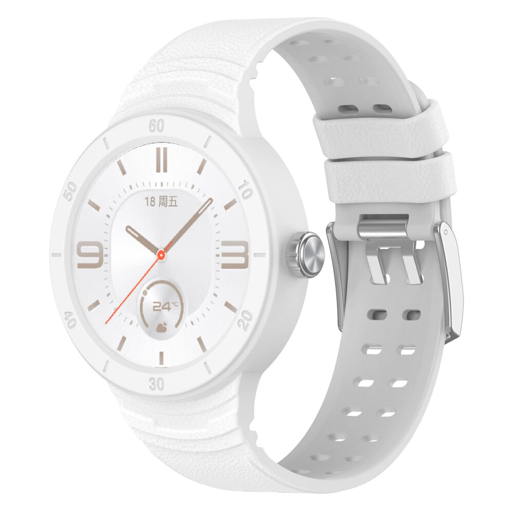Comfortable Waterproof Silicone Replacement Strap With Protective Case For Huawei Watch Gt Cyber 9771547759577
