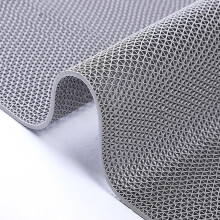 Gray Non Slip Drainage Mat 120x300cm Commercial PVC Floor Mat for Bathroom Pool Shower Room