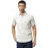Thomas Scott Ανδρικό Πουκάμισο Slim Fit 100% Βαμβάκι Με Μισό Μανίκι Ελεφαντοστού 1