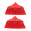 2pcs Broom Replacement Head Set Durable Plastic for Efficient Floor Cleaning and Pet Hair Removal 1