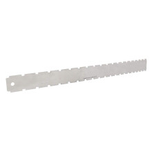 Guitar Neck Notched Straight Edge Ruler 16.5in Stainless Steel Tool for Accurate Alignment Fit Most Guitars