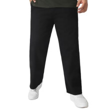 Urbano Plus Heren Zwarte Losse Chino Broeken Non-Stretchable (Pluschinoloosep-Zwart-38)