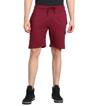 Urbano Fashion Ανδρικά Κόκκινα Βαμβακερά Σορτς Stretchable (Panshortkn-031-Red-S)