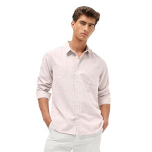 Urbano Fashion Ανδρικό Ριγέ Πουκάμισο Μοβ Με Κουμπιά (Shirtstrpreg-05-Rust-L)