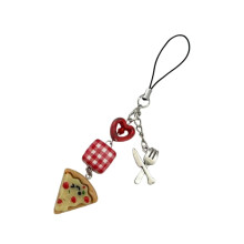 Cute Phone Charm for Women with Lightweight Acrylic Pendant, Beaded Phone Strap Keychain Accessory