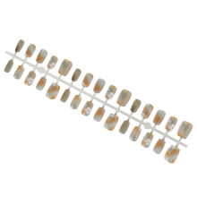 1Set Op Valse ABS Nagels Assorti Kleuren Duurzaam En Modieus
