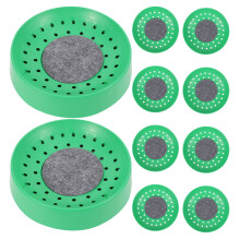 10St Duivenbroedkom Glad Plastic Nest Vogelpoten