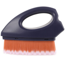 Kleine Blauwe Make-Upkwast Met Zachte Vezels Voor Foundation