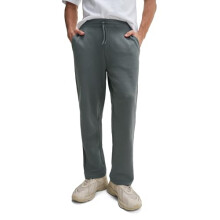 Xyxx Heren Solid Combed Katoenen Joggingbroek | Heren Joggingbroek | Touwsluiting | Pewter Grijs | M