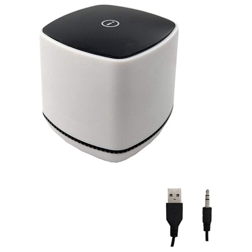 Desktop Speaker USB Powered and 3.5mm Audio Input Wired Computer Audio for PC/ Phone and Tablet Computer 1
