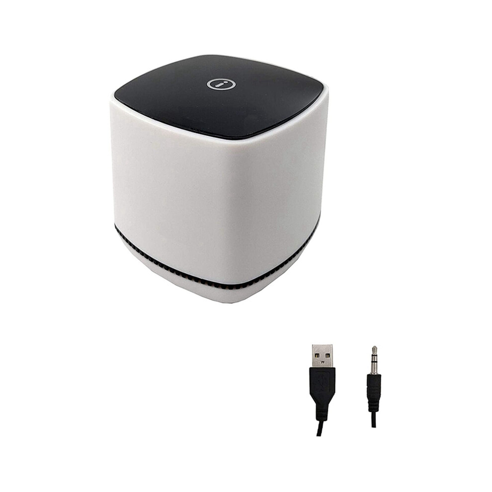Desktop Speaker Usb Powered And 3.5Mm Audio Input Wired Computer Audio For Pc/ Phone And Tablet Computer Light 6033241059210
