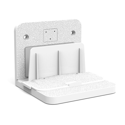 Wall-Mounted Bracket, Set-Top Box Bracket/Router/Optical Modem//Wireless Screen Device Universal Wall Mount White