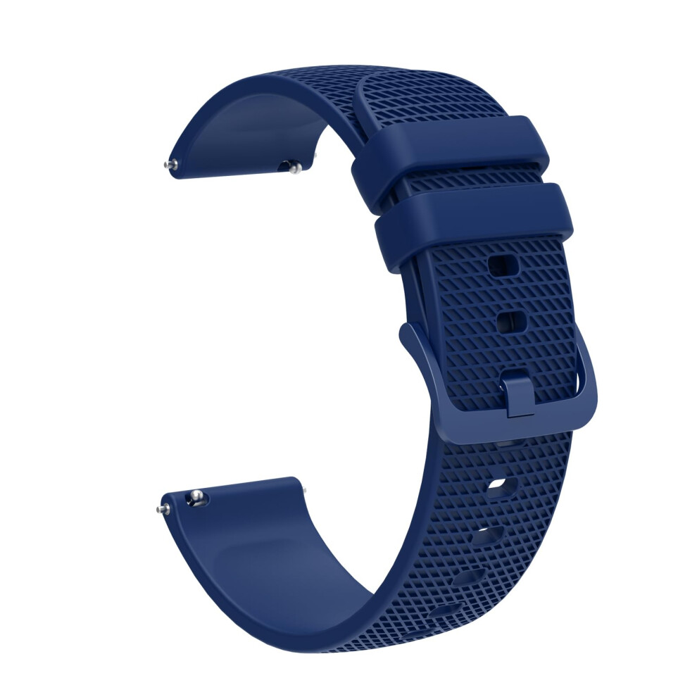 20Mm Silicone Watch Band Compatible With Gtx20 Smartwatch, Quick Release Replacement Strap Blue 9771547760030