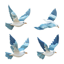 Flying Bird Wall Art Decors Beach Coastal Theme Home Decors