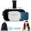 VR Headset with Controller for Smartphone, Immersive 360 Viewing, Adjustable Focus, White 4.7–6.5' 1