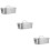 3Pièces Boîte Repas Acier Inoxydable Compacte Portable Usage 8