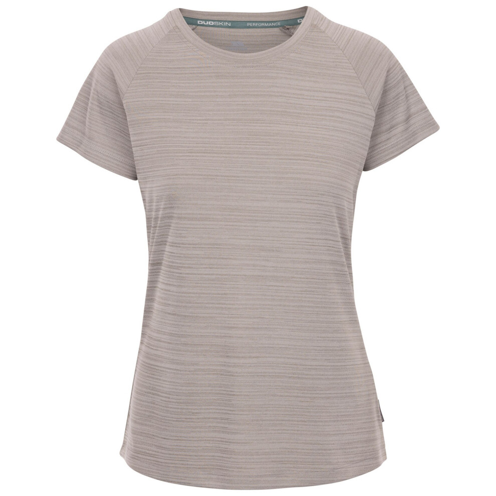 Trespass (Xxl, Platinum Marl) Womens/Ladies Vickland Tp75 Active T-Shirt Multicoloured