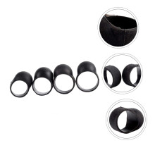 Drum Finger Protectors 4pcs Comfort Fit Silicone Sleeves AntiFriction Grip Reusable Practice Accessory