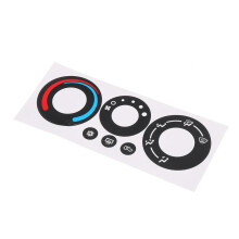For Equinox Torrent 2005-2006 Car A/C Air Condition Climate Control Button Repair Sticker Decal