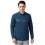 Peter England Ανδρικό Μπλε Graphic Print Round Neck Sweatshirt 1