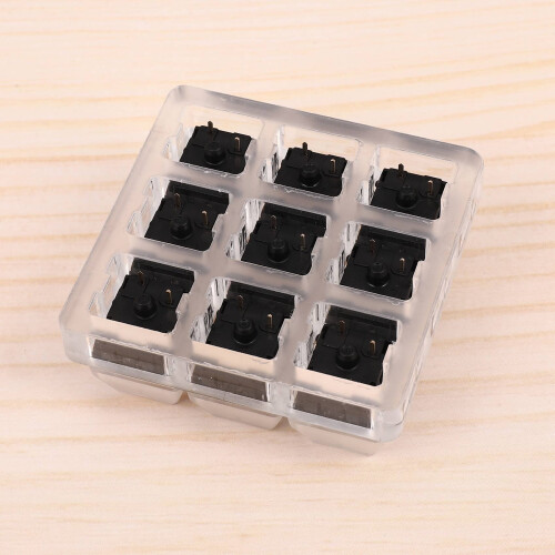 Acrilico Tastiera Tester 9 Chiaro Plastica Keycap Sampler Per Ciliegia MX Interruttori