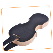 Wooden 3 Hole Cello Endpin Stopper with Non‑Skid Floor Protection and Burlywood Double Bass Endpin Rest