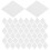 100St Papiermal Quilt Diamond Wit Voor Naaiprojecten Patchwork 10