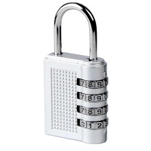 10 Pack Silver 4 Digit Combination Locks Keyless Security Cable for Luggage Gym Lockers Travel
