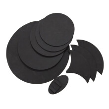 10 Piece Drum Mute Pads Set for Quiet Practice, Noise Reduction, Realistic Rebound, Full Kit Coverage