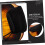 Adjustable Black Violin Shoulder Rest Ergonomic Comfort Support for Musicians Compact Size 2