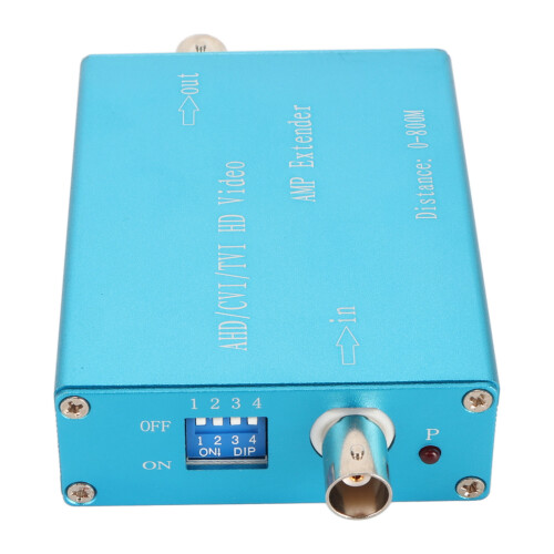 Plug & Play CCTV Video Amplifier Compatible with AHD CVI TVI Security Systems