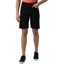 Peter England Ανδρικές Σορτς Chino (Pcsrorgpj64211_Mαύρο_2Xl)
