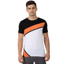 Peter England Mænds Slim T-Shirt (Pjkcpsnfz38670_Multi M)
